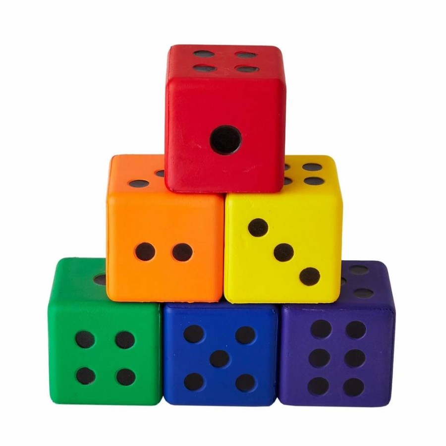 Physical Education * | Colored Dice Set Of 6