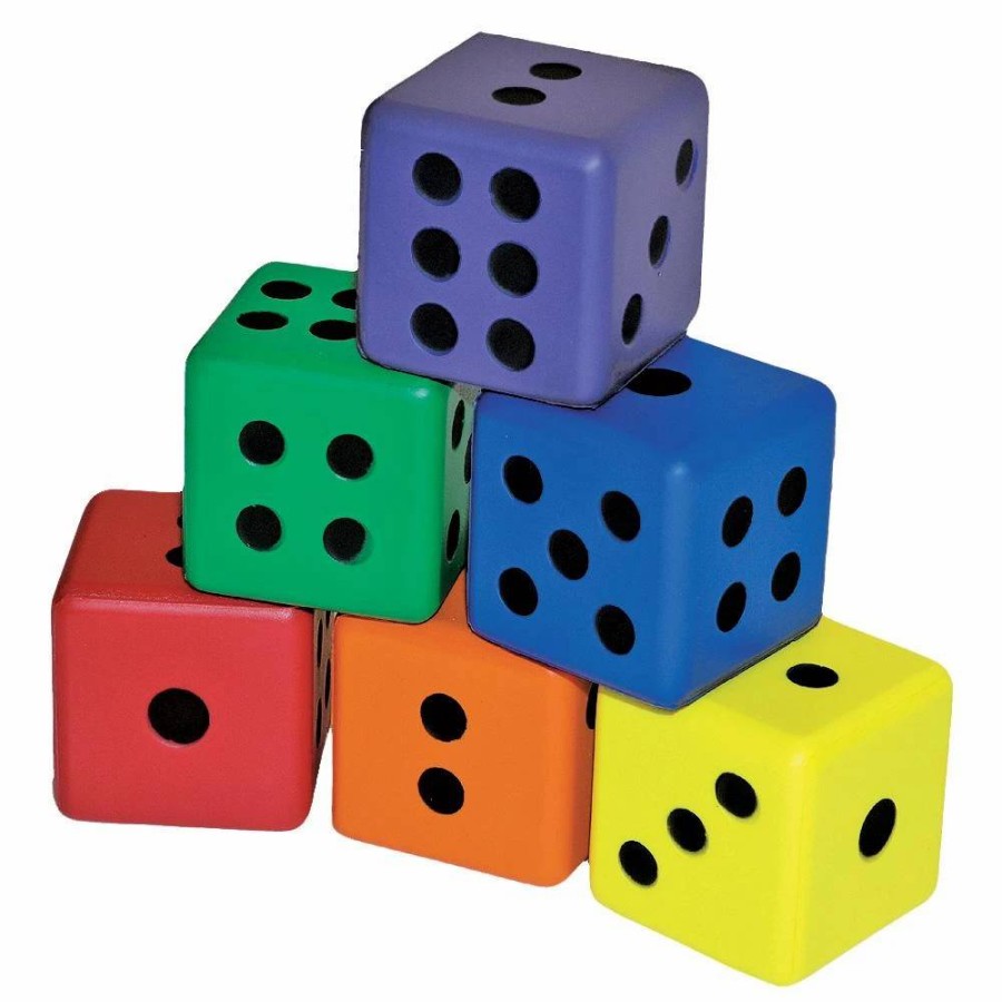 Physical Education * | Colored Dice Set Of 6