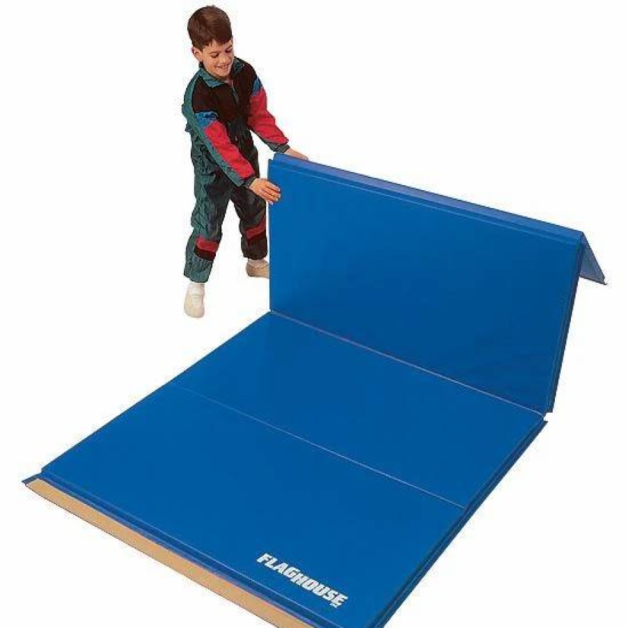 Physical Education * | Deluxe 2 Panel Mat 2 Sided Hook And Loop Fasteners 4 X 6