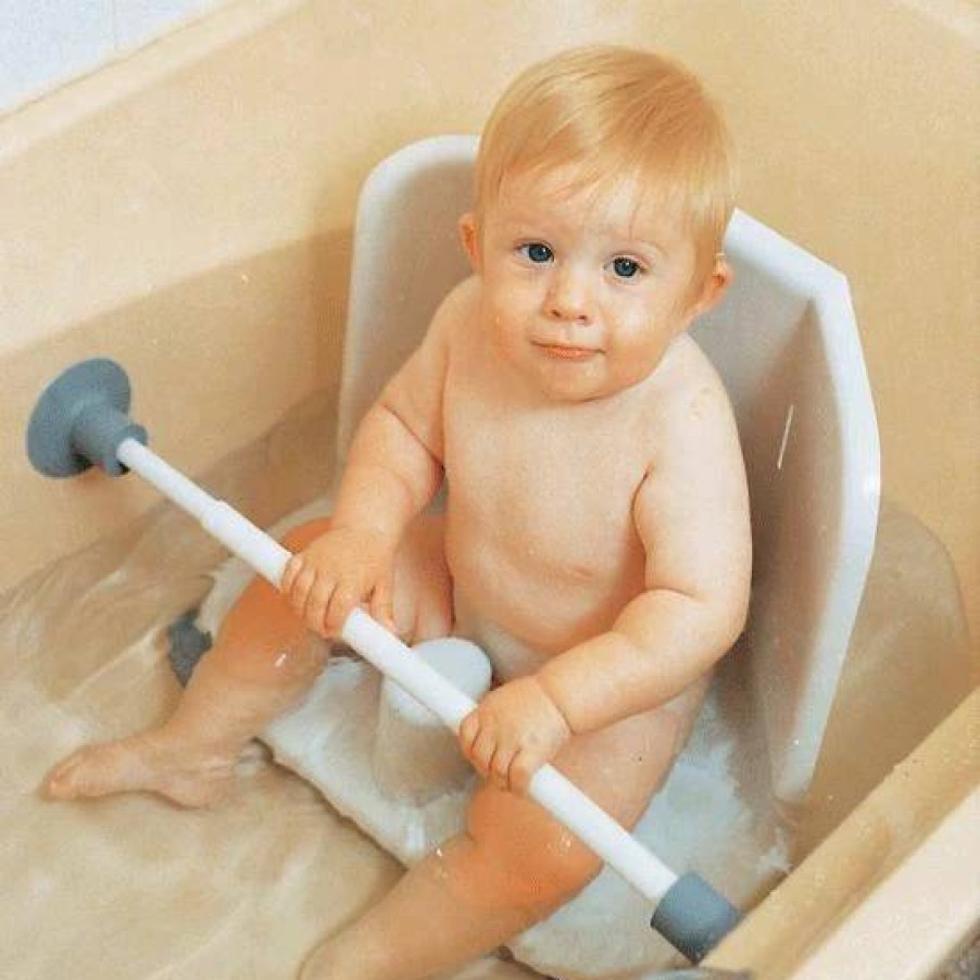 Daily Living * | Smirthwaite High-Back Corner Bath Chair Suction Handrail