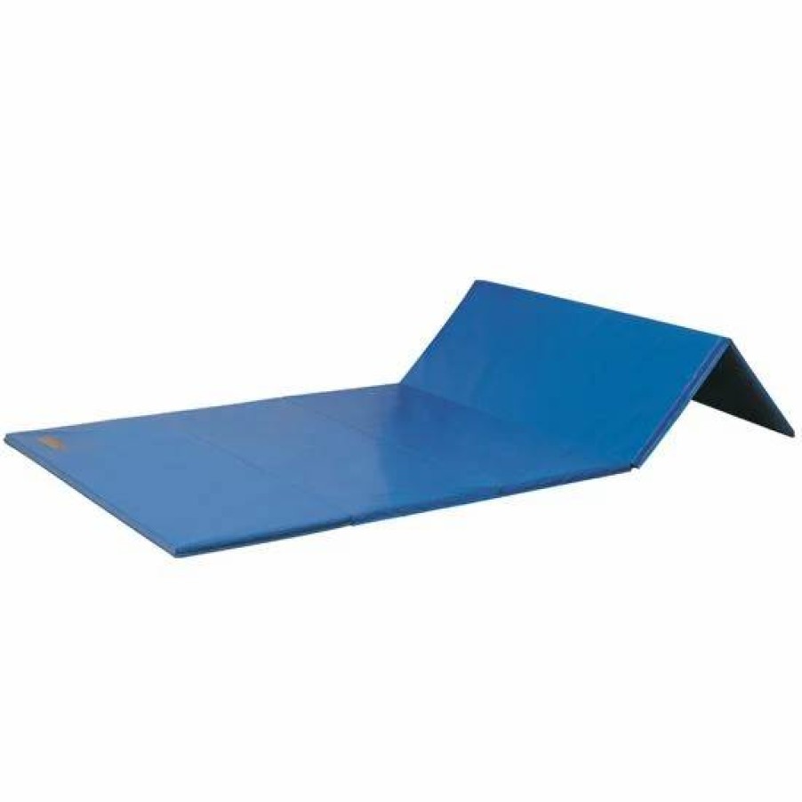 Physical Education * | Aai 1 1/4 Thick Mats 4 Sided Hook And Loop Fasteners 4 X 8